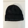 Čepice zimní zateplená flaušem pánská (ONE SIZE) POLSKÁ VÝROBA PVF20003/DR (Velikost ONE SIZE, Barva Černá)