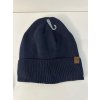 Čepice zimní zateplená flaušem pánská (ONE SIZE) POLSKÁ VÝROBA PVF24WINTER/DR (Velikost ONE SIZE, Barva Černá)