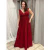 Šaty letní dlouhé elegantní bez rukávu dámské (42/44/46 ONE SIZE) ITALSKÁ MÓDA IMPSH2480566A/DUR (Velikost 44/46, Barva růžová fuchsiová)