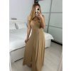 Šaty dlouhé elegantní společenské třpytivé na ramínka dámské (S/M/L ONE SIZE) ITALSKÁ MÓDA IM424771/DU