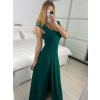 Šaty dlouhé elegantní společenské třpytivé na ramínka dámské (S/M/L ONE SIZE) ITALSKÁ MÓDA IM424771/DU