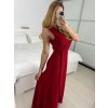Šaty dlouhé elegantní společenské třpytivé bez rukávu dámské (S/M ONE SIZE) ITALSKÁ MÓDA IM424860/DU (Velikost S/M, Barva béžová)