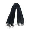 Šátek teplý velký dámská (uni) POLSKá VýROBA ORC22DAN2130-1/DUR (Velikost ONE SIZE, Barva Černá)
