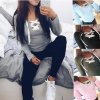 Tričko dlhý rukáv dámska (s-xl) AFASHION AF18025