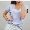 Tričko krátký rukáv se sponou dámské (uni s/m) TURECKÁ MODA IMT20137/DR