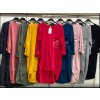 Šaty dlouhý rukáv dámské (XL/3XL ONE SIZE) ITALSKÁ MODA IMC21MINARINA/DR (Velikost XL/2XL, Barva Černá)