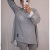 Tunika prodloužená dlouhý rukáv dámská (L/3XL ONE SIZE) ITALSKá MóDA IM4212161/DR