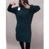 Šaty úpletové s rolákem dlouhý rukáv dámské (XL/2XL ONE SIZE) MaD fashion ITALSKá MóDA IMT21S-835