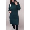 Šaty úpletové s rolákem dlouhý rukáv dámské (XL/2XL ONE SIZE) MaD fashion ITALSKá MóDA IMT21S-835