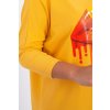 Tunika dlouhý rukáv dámská nadrozměrná (2XL/3XL ONE SIZE) ITALSKÁ MÓDA KSI-9006/DR