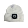 Čepice s baterkou (ONE SIZE) POLSKÁ VÝROBA PV324SG-92381/DR (Velikost ONE SIZE, Barva bílá)