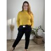 Kalhoty elegantní dámské nadrozměr (50/52/54 ONE SIZE) ITALSKÁ MÓDA IM424EVELINA/DUR