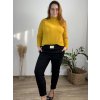 Kalhoty elegantní dámské nadrozměr (50/52/54 ONE SIZE) ITALSKÁ MÓDA IM424EVELINA/DUR
