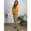 Kalhoty elegantní dámské nadrozměr (50/52/54 ONE SIZE) ITALSKÁ MÓDA IM424EVELINA/DUR
