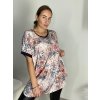 Tunika krátký rukáv dámská nadrozměr (54/56/58ONE SIZE) TURECKÁ MODA TME249100-4/DR