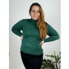 Svetr úpletový rolák dlouhý rukáv dámský nadrozměr (42/44/46 ONE SIZE) ITALSKÁ MÓDA IMD212070/DUR