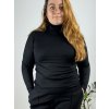 Svetr úpletový rolák dlouhý rukáv dámský nadrozměr (42/44/46 ONE SIZE) ITALSKÁ MÓDA IMD212070/DUR
