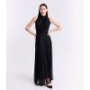 Šaty společenské elegantní třpytivé bez rukávu dámské KEYLA (S/M/L ONE SIZE) ITALSKÁ MÓDA IMPSH2520037/DR