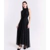 Šaty společenské elegantní třpytivé bez rukávu dámské KEYLA (S/M/L ONE SIZE) ITALSKÁ MÓDA IMPSH2520037/DR