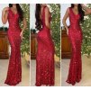 Šaty dlouhé společenské třpytivé na ramínka dámské (S/M/L ONE SIZE) ITALSKÁ MÓDA IMPSH246060A/DUR