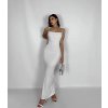 Šaty dlouhé společenské na ramínka dámské (S/M/L ONE SIZE) ITALSKÁ MÓDA IMPLP2365360011A