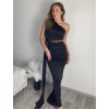 Šaty dlouhé elegantní bez rukávu dámské (S/M/L ONE SIZE) ITALSKÁ MÓDA IMPBB24H8752/DR