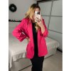 Sako elegantní s podšívkou dlouhý rukáv dámské (S/M/L ONE SIZE) ITALSKÁ MÓDA IMWCP25027/DUR
