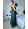 Šaty dlouhé společenské třpytivé bez rukávu dámské (S/M/L ONE SIZE) ITALSKÁ MÓDA IMPSH2520034/DR (Velikost S/M/L, Barva Černá)