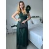 Šaty dlouhé společenské třpytivé bez rukávu dámské (S/M/L ONE SIZE) ITALSKÁ MÓDA IMPSH2520034/DR (Velikost S/M/L, Barva Černá)