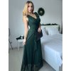 Šaty dlouhé společenské třpytivé bez rukávu dámské (S/M/L ONE SIZE) ITALSKÁ MÓDA IMPSH2520034/DR (Velikost S/M/L, Barva Černá)