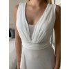Šaty dlouhé společenské třpytivé bez rukávu dámské (S/M/L ONE SIZE) ITALSKÁ MÓDA IMPSH2520034/DR (Velikost S/M/L, Barva Černá)