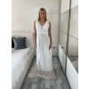 Šaty dlouhé společenské třpytivé bez rukávu dámské (S/M/L ONE SIZE) ITALSKÁ MÓDA IMPSH2520034/DR (Velikost S/M/L, Barva Černá)