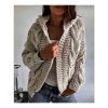 Cardigan pletený teplý dlouhý rukáv dámský (S/M/L ONE SIZE) ITALSKÁ MÓDA IMD23810 (Velikost S/M/L, Barva zelená smaragdová)