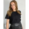 Svetr úpletový krátký rukáv dámský (S/M/L ONE SIZE) ITALSKÁ MÓDA IMC25BARBARA/DR (Velikost S/M/L, Barva Černá)
