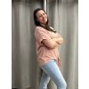 Tunika s přívěskem krátký rukáv dámská nadrozměr (48/50/52 ONE SIZE) ITALSKÁ MÓDA IM425031/DUR