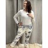 Tepláky dlouhé dámské  (M/L/XLONE SIZE) ITALSKá MóDA IMB25VERONA-2/DR