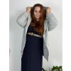Cardigan oversize teplý dlouhý rukáv dámský (M/L/XL ONE SIZE) ITALSKÁ MÓDA IMD24292/DUR