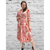 Šaty letní elegantní dlouhý rukáv dámské (S/M ONE SIZE) ITALSKÁ MÓDA IMD23114/DUR