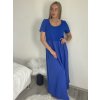 Šaty dlouhé volnočasové letní dámské nadrozměr (444/46/48 ONE SIZE) ITALSKÁ MÓDA IM425MARIA-V/DUR