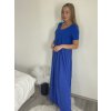 Šaty dlouhé volnočasové letní dámské nadrozměr (444/46/48 ONE SIZE) ITALSKÁ MÓDA IM425MARIA-V/DUR