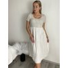 Šaty krátké letní krátký rukáv dámské (S/M/L ONE SIZE) ITALSKÁ MÓDA IM425MARIA-L/DUR