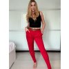 Kalhoty s páskem dámské (S/M/L ONE SIZE) ITALSKÁ MÓDA IM425101/DU