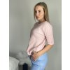 Svetr slabý krátký rukáv dámský (S/M/L ONE SIZE) ITALSKÁ MÓDA IMSM25103/DU