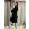 Prodloužená tunika/Šaty dlouhý rukáv dámské nadrozměr (40/42/44 ONE SIZE) ITALSKÁ MÓDA IM424ELISA/DUR