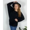 Tunika oversize dlouhý rukáv dámské nadrozměr (54/56/58 ONE SIZE) ITALSKÁ MÓDA IMD221062/DUR