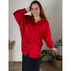 Košile oversize dlouhý rukáv dámská nadrozměr (54/56/58 ONE SIZE) ITALSKÁ MÓDA IMBM25ELISA/DUR