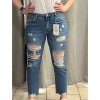 Rifle jeans dlouhé dámské mom (34-42) TP JEANS  TPJ257358/DUR