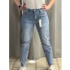 Kalhoty rifle dlouhé dámské mom (XS-XL) TP JEANS TPJ25T093-11/DUR (Velikost XS, Barva modrá)