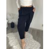 Kalhoty s knoflíkem dámské (S/M/L ONE SIZE) ITALSKÁ MÓDA IM425100/DU (Velikost S/M/L, Barva béžová)