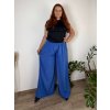 Kalhoty dlouhé letní dámské nadrozměr DANIELLA (52/54/56 ONE SIZE) ITALSKÁ MÓDA IM425DANIELLA/DUR
